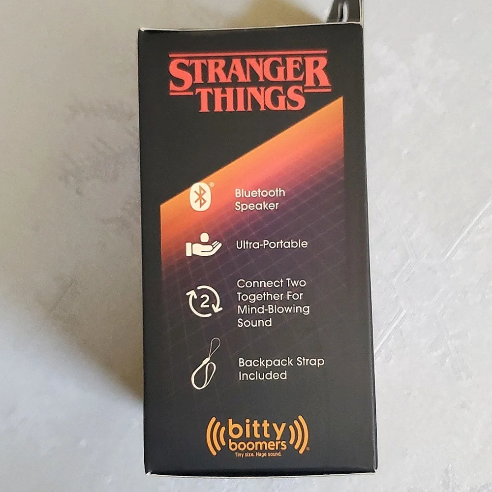 NIB New Netflix Stranger Things Eleven Bitty Boomer Bluetooth Speaker - Picture 6 of 6